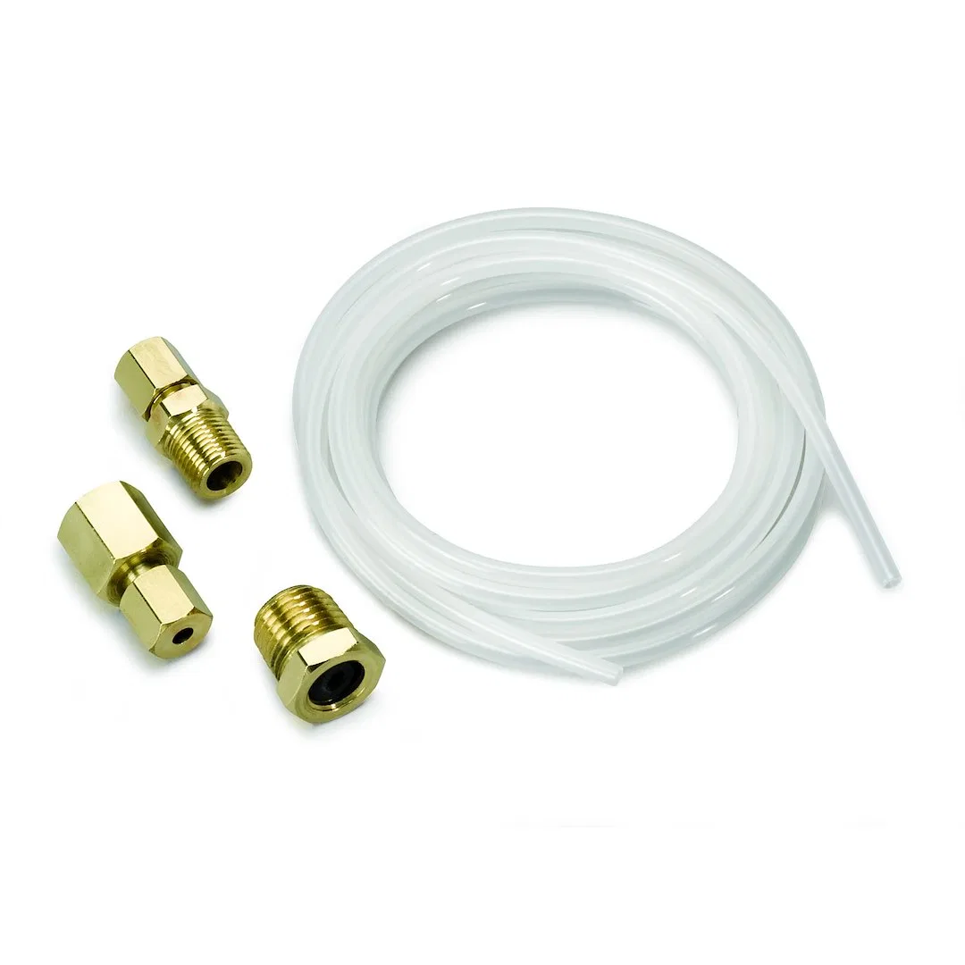 3223 – AUTO METER Gauge Pressure Line Kit, Up to 200 PSI 1/8 Inch Diameter 10 Foot Nylon Includes Ferrules and Fittin...